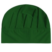 Aşçı Şapkası Mantar Sade Yeşil